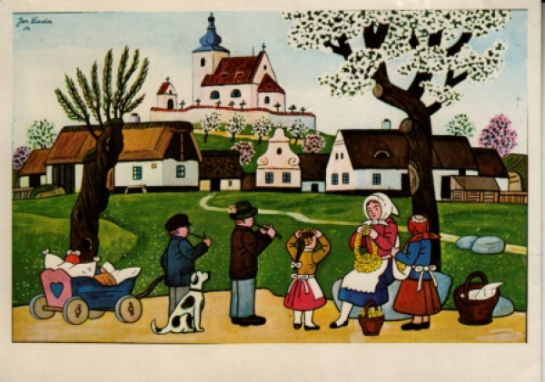 07 Frohe Ostern 1982 95 001 ● - Josef Lada