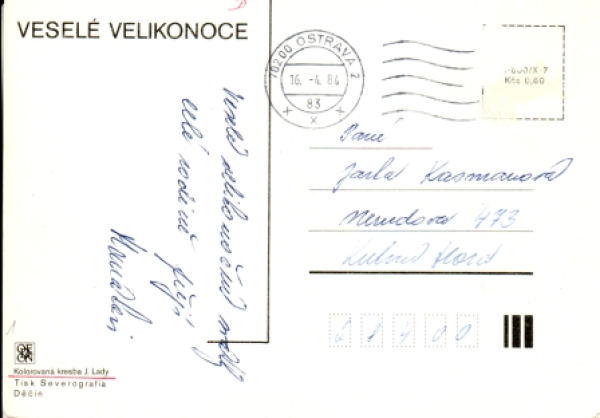 06 Frohe Ostern 1984 95 002 ● - Josef Lada