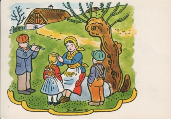 06 Frohe Ostern 1984 95 002 ● - Josef Lada