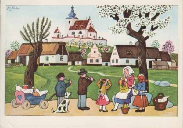 07 Frohe Ostern 1985 95 005 ● - Josef Lada