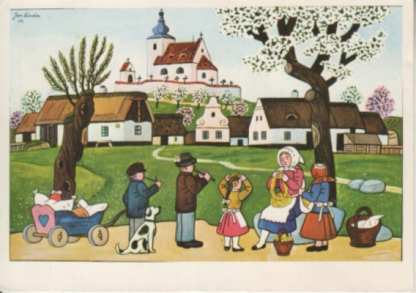 07 Frohe Ostern 1986 95 002 ● - Josef Lada