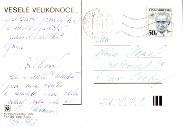 06 Frohe Ostern 1987 95 006 ● - Josef Lada