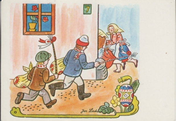 11 Frohe Ostern 1989 95 003 ● - Josef Lada