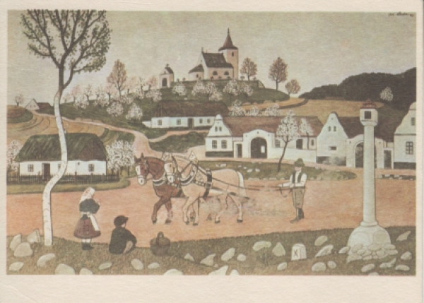 12 Frohe Ostern 1991 95 006 ** - Josef Lada