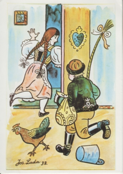 04 Ostern 1993 95 004 ● - Josef Lada