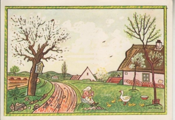 10 Frohe Ostern 19xx 95 040 ● - Josef Lada