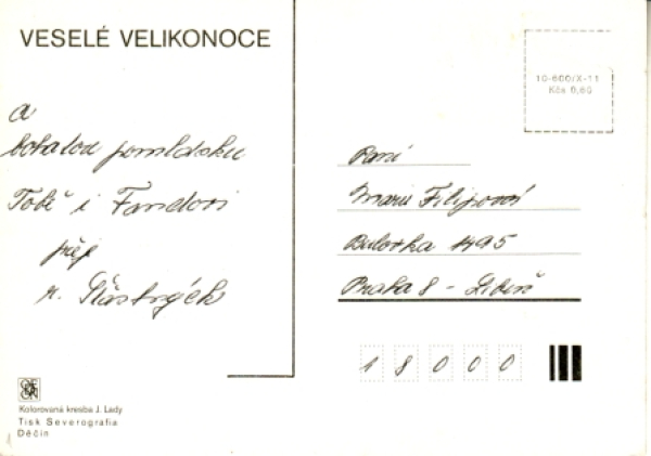 04 Frohe Ostern 19xx 95 047 ● - Josef Lada