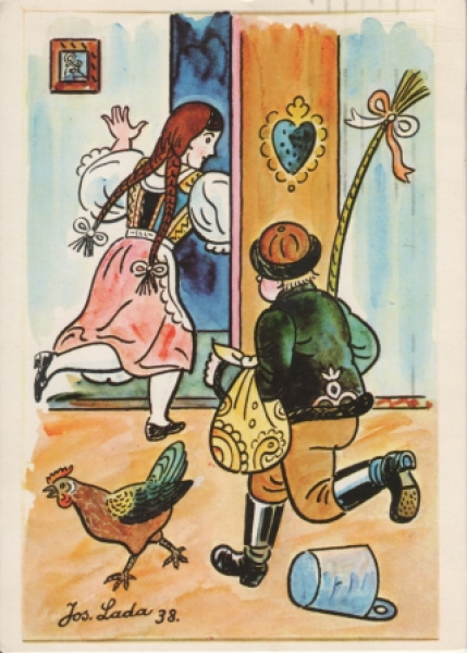 04 Frohe Ostern 19xx 95 047 ● - Josef Lada