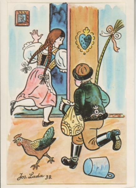 04 Frohe Ostern 19xx 95 048 ● - Josef Lada