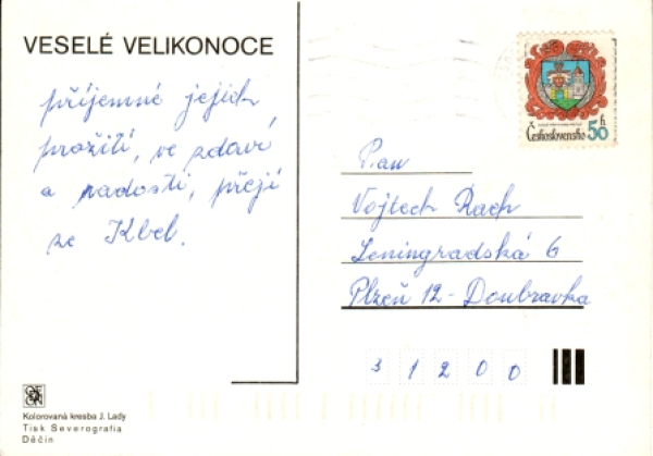 07 Frohe Ostern 19xx 95 050 ● - Josef Lada