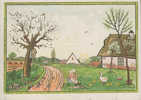 10 Frohe Ostern 19xx 95 052 ● - Josef Lada