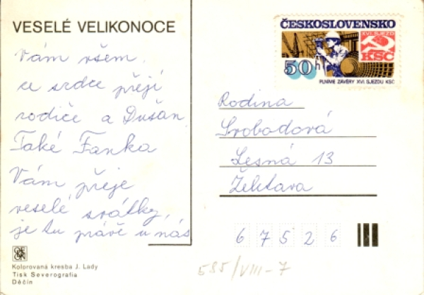 06 Frohe Ostern 19x 95 053 ● - Josef Lada