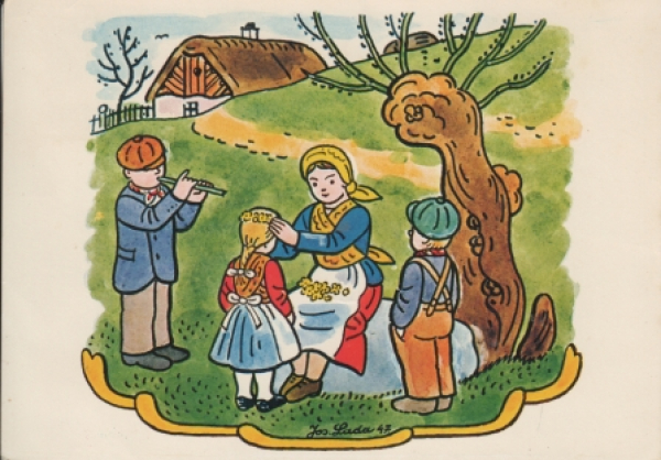 06 Frohe Ostern 19x 95 053 ● - Josef Lada