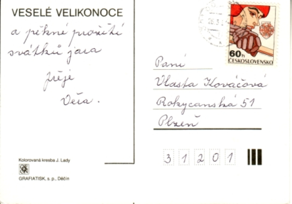 16 Frohe Ostern 19xx 95 058 ● - Josef Lada