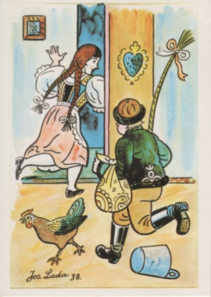 04 Ostern 2000 95 003 ● - Josef Lada