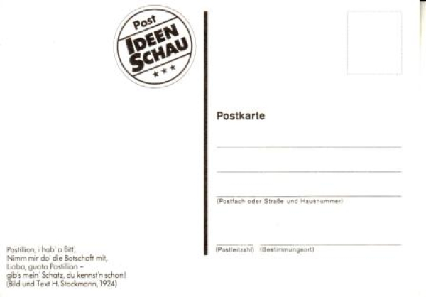 Gruß aus Bayern xxxx 95 001 D ** - Postillion