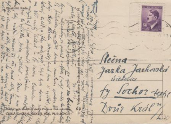 Vlastimil Rada - Gemälde 19xx 95 015 B + M ● - Es wird Krieg geben, es wird