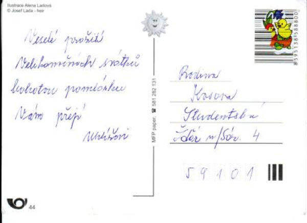 Alena Ladová 06 19xx 95 025 ● - Ostern