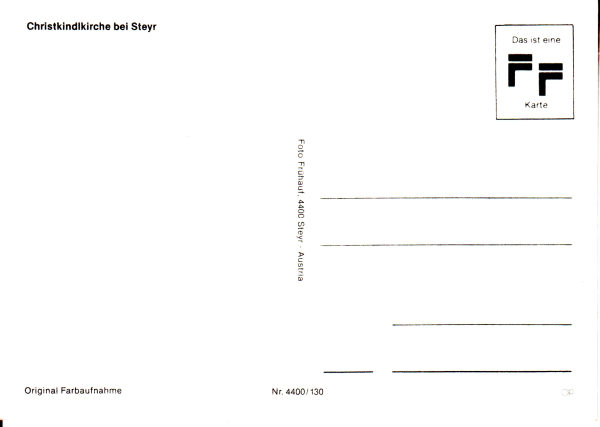 41 Frohe Weihnachten und ein glückliches neues Jahr xxxx 95 019 A ** - Christkindlkirche bei Steyr