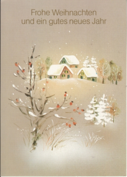 Vánoce a Nový rok 15 D 19xx 12 001 ● - Frohe Weihnachten und ein gutes neues Jahr