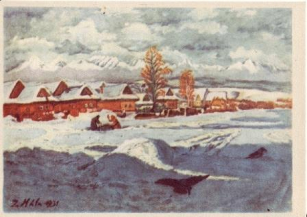 Vánoce a Nový rok 37 CZ CPH 048 - 1951 ** - Radostné vánoce a úspěšný Nový rok!