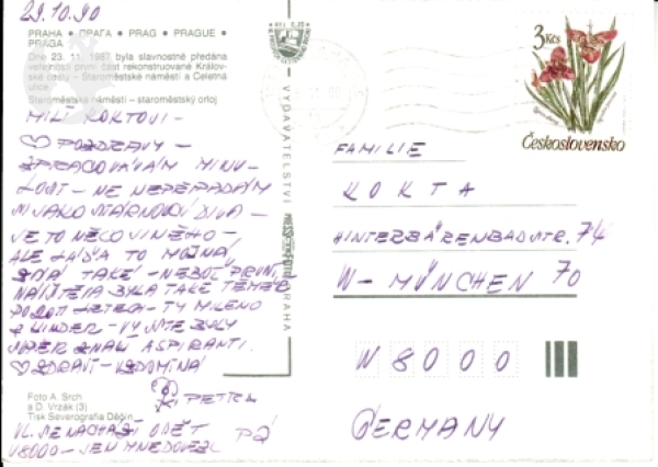 Staroměstské náměstí 1990 95 001 ●