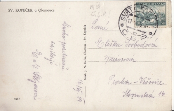 Heiligenberg bei Olmütz 1939 95 052 ●