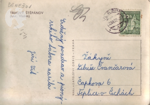 Trhový Štěpánov 1962 95 001 ●