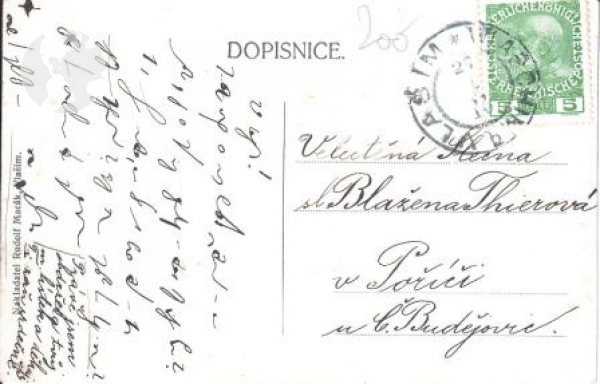 Vlašim 1910 95 006 ●