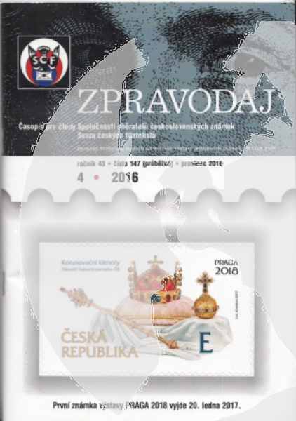 CZ ZPRAVODAJ 2016 / 1 - 4 - kompletní ročník