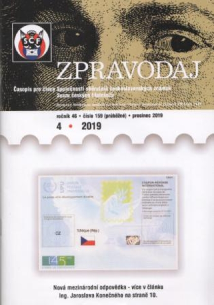 CZ ZPRAVODAJ 2019 / 1 - 4 - kompletní ročník