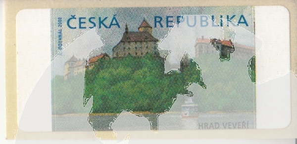 ATM 1 - Burg Veveří bez nominální hodnoty ** - 2000