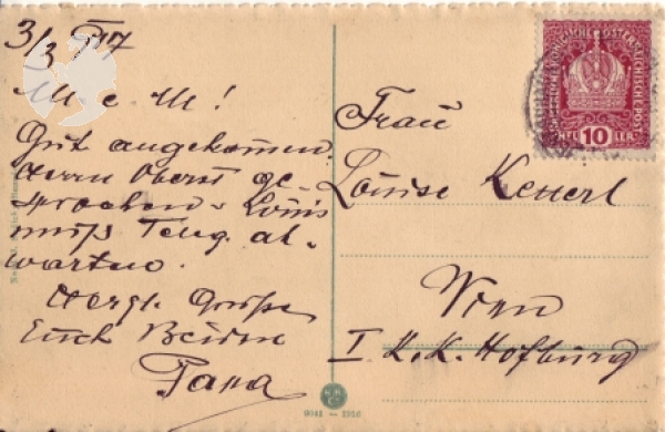Beneschau bei Prag 1917 95 002 ●