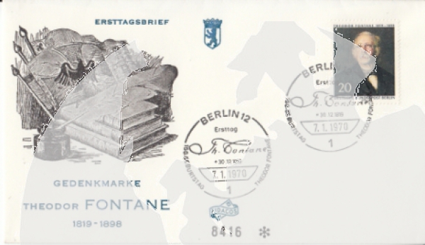 Západní Berlín FDC 0353 ● - 1970