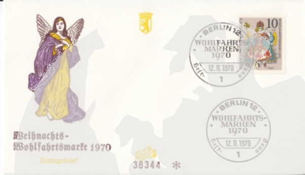 Západní Berlín FDC 0378 ● - 1970