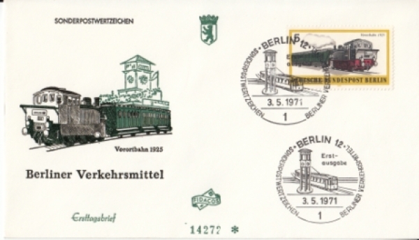 Západní Berlín 0379 / 0384 ● - 1971