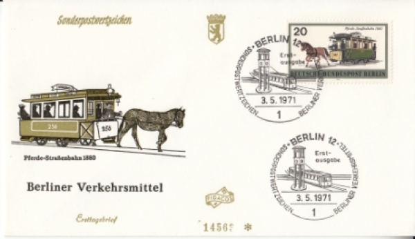Západní Berlín 0379 / 0384 ● - 1971