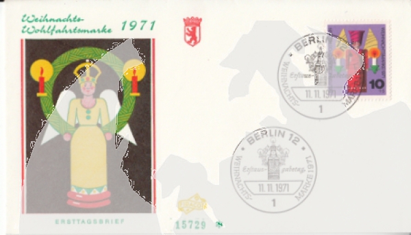 Západní Berlín FDC 0417 ● - 1971