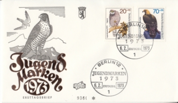 Západní Berlín FDC 0442 / 0445 ● - 1973