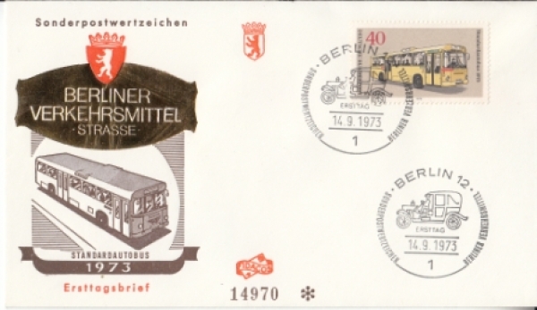 Západní Berlín 0446 / 0451 ● - 1973