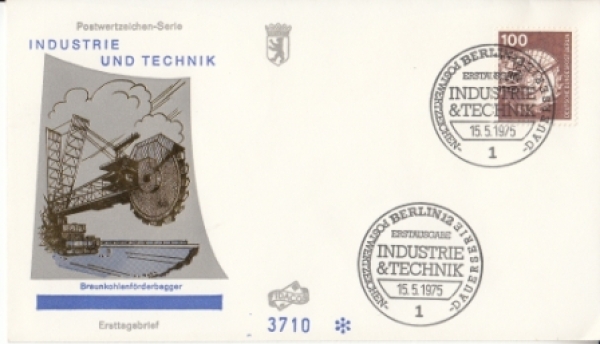 Západní Berlín FDC 0502 ● - 1975