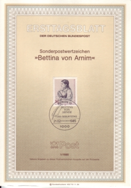 West Berlin ETB 0730 / 0749 ● - 1985 komplette Jahrgang