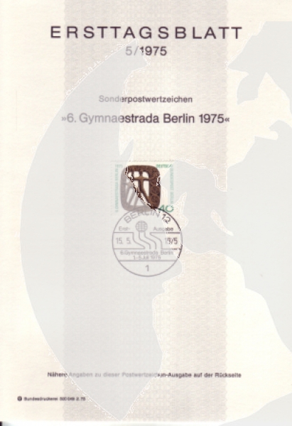Západní Berlín NL 0482 / 0515 ● - 1975 kompletní ročník
