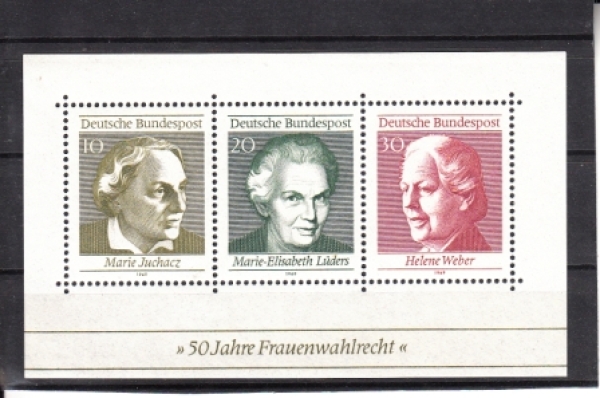 BRD 0596 / 0598 (BL 5) ** - 1969