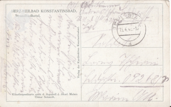 Konstantinsbad (Zeichnung) 1942 95 027 ●