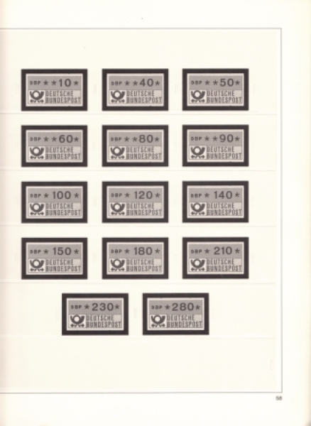Německo - Spolková republika - 1981 - ATM - SAFE dual