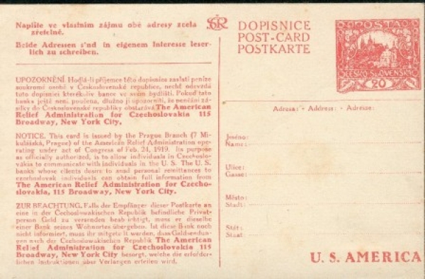 CDV 016 C ** - 1919