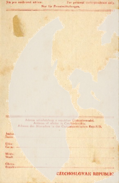 CDV 016 C ** - 1919