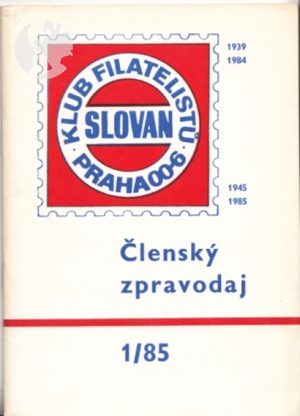 CZ Členský zpravodaj 01 / 85