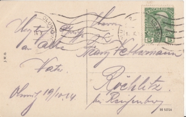 Olomouc - CZ 1914 95 001 ●